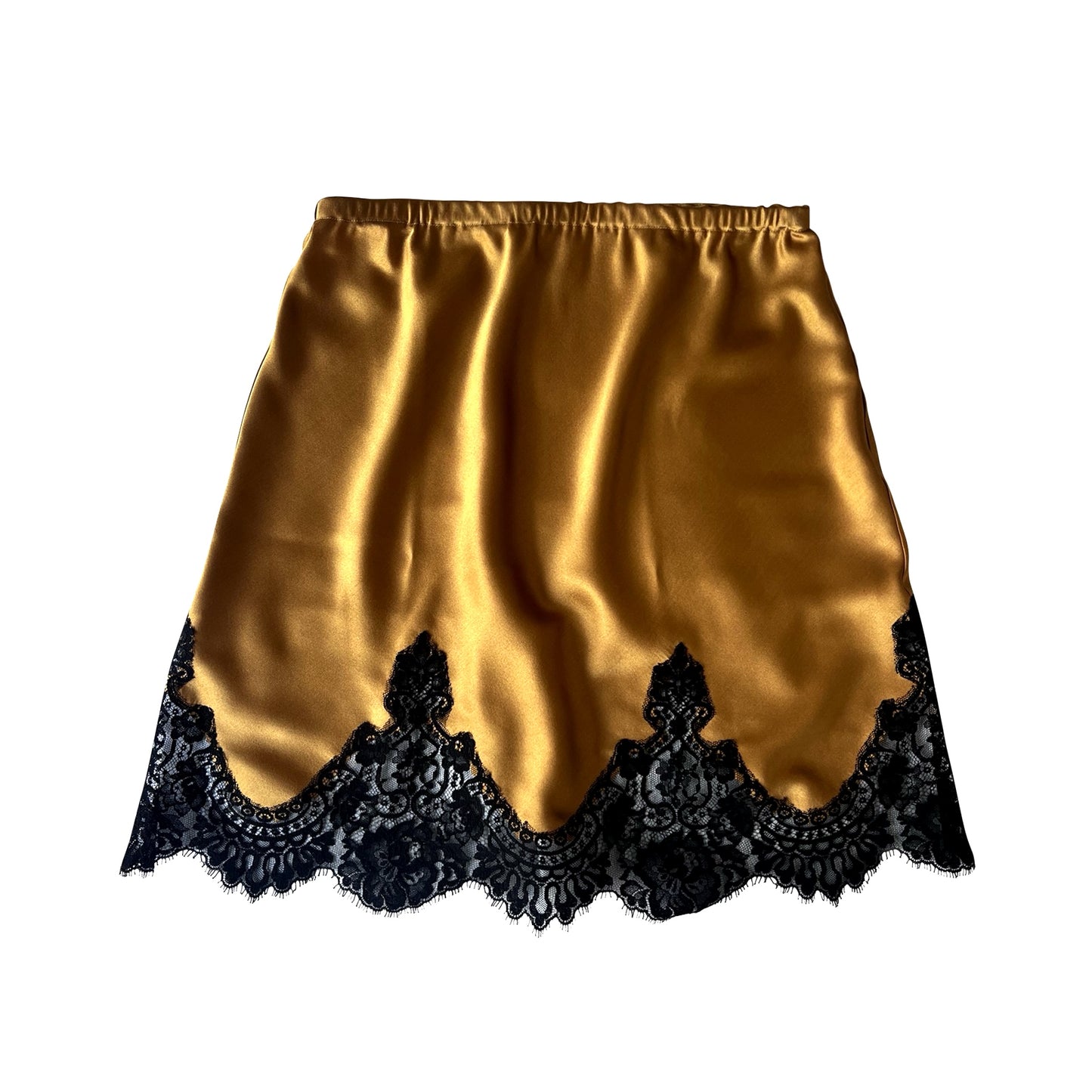 Miniskirt w/ French Lace - Loose Fit