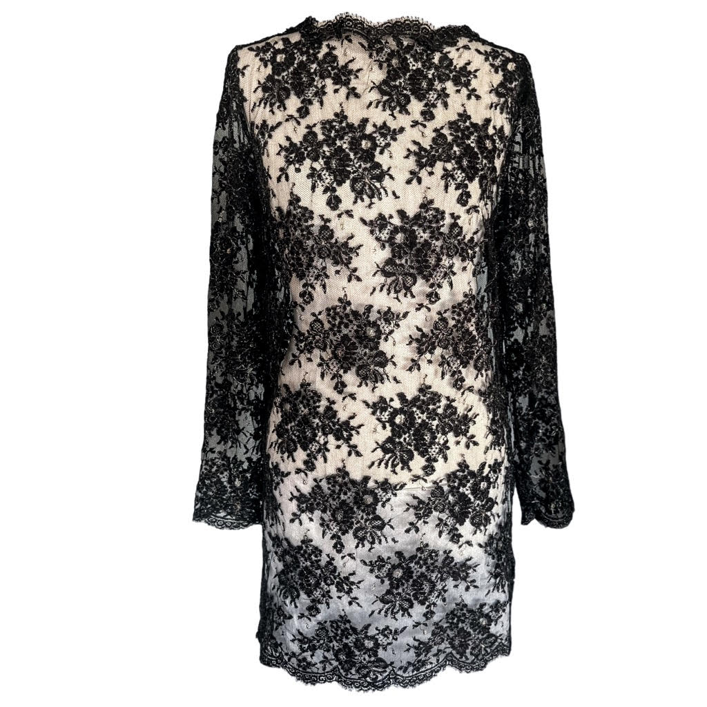 French Chantilly Lace Dress