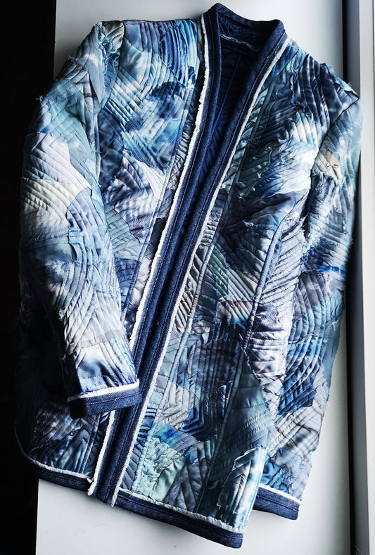 Hand-Painted Quilted Jacket POA