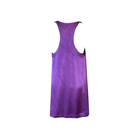 T-Bar Mini Dress with Swarvski Crystals