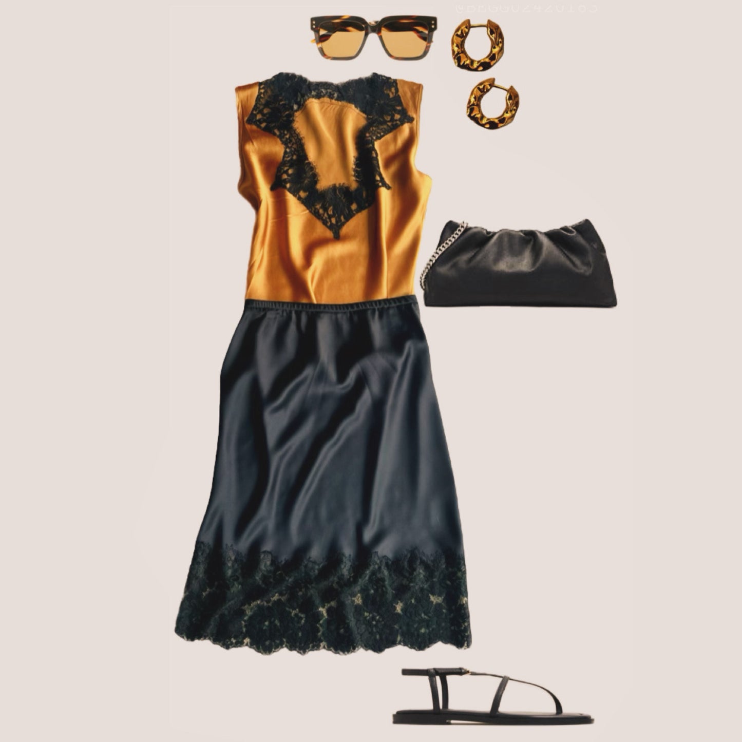 Singlet w/ French Lace