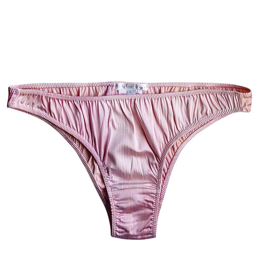 Brazilian Style Hand-painted Silk Brief