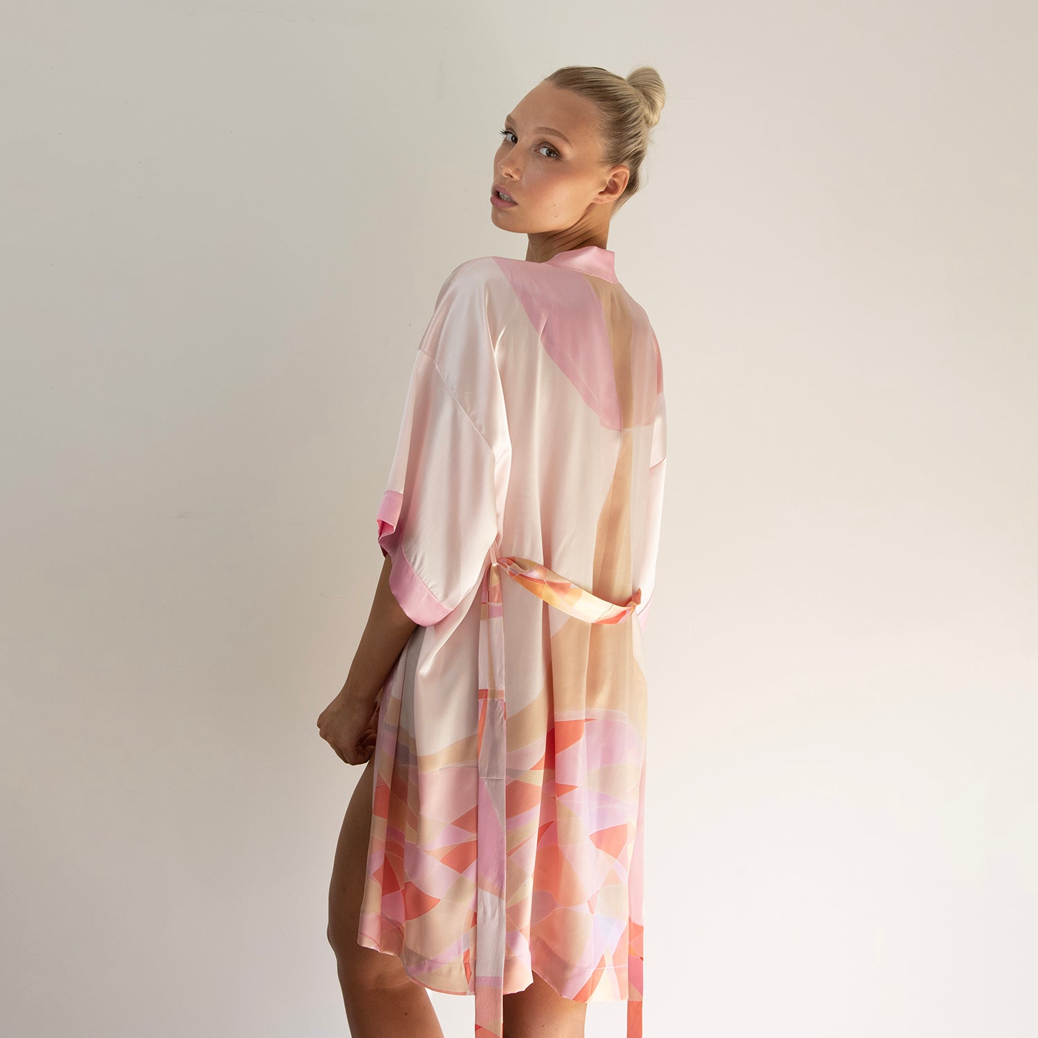 Hand-painted Silk Kimono Jacket – Natalie Begg1