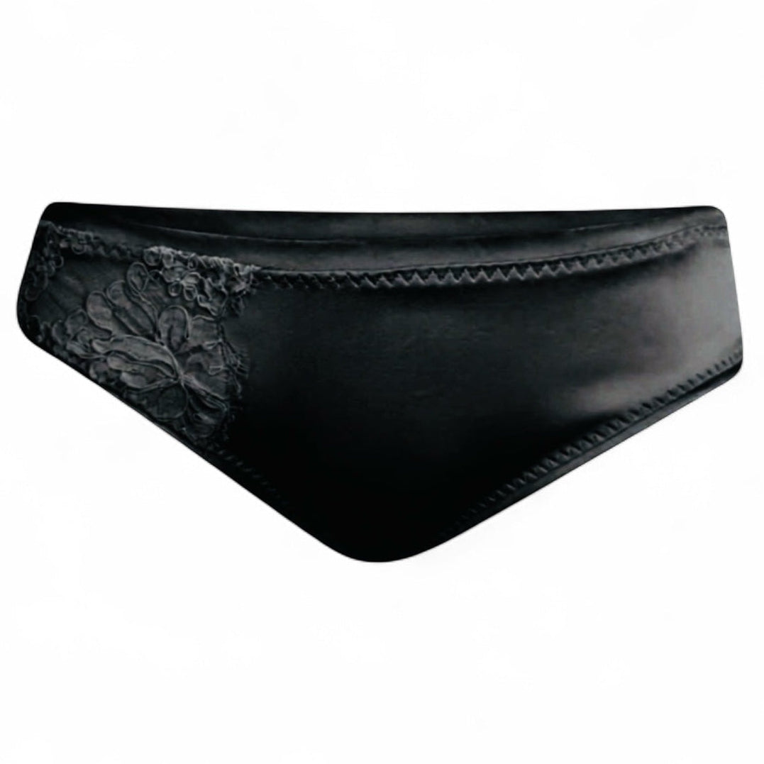 black silk knickers