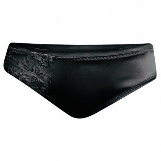 black silk knickers
