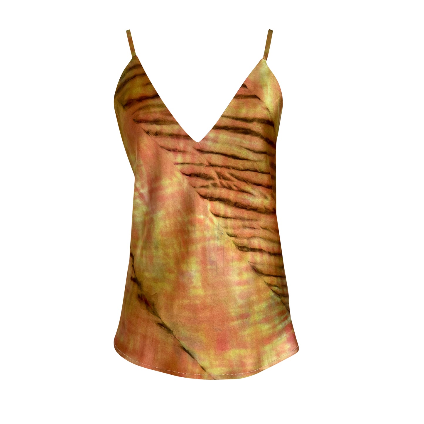 Hand-painted silk camisole