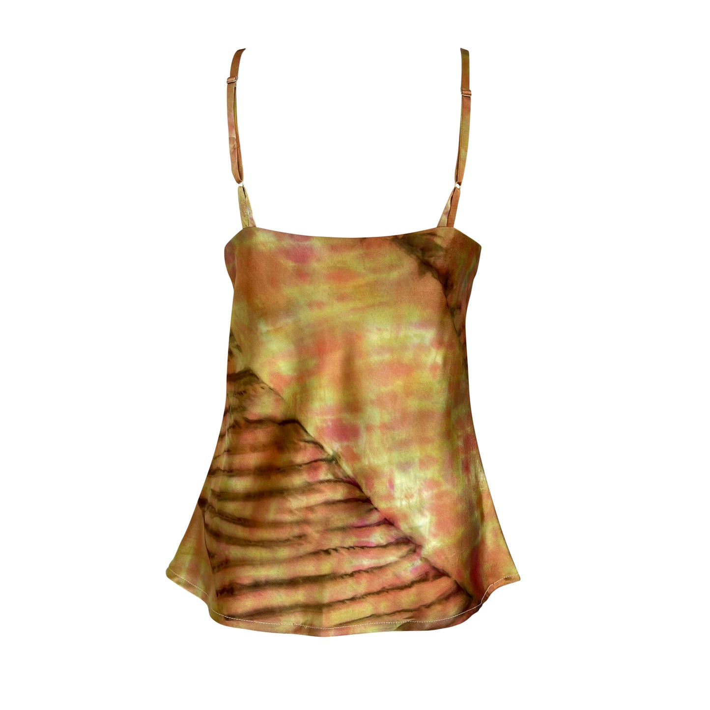 Hand-painted silk camisole