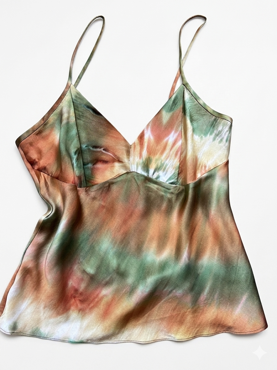 Silk Camisole w/ Shaped Bust - Size Small Only