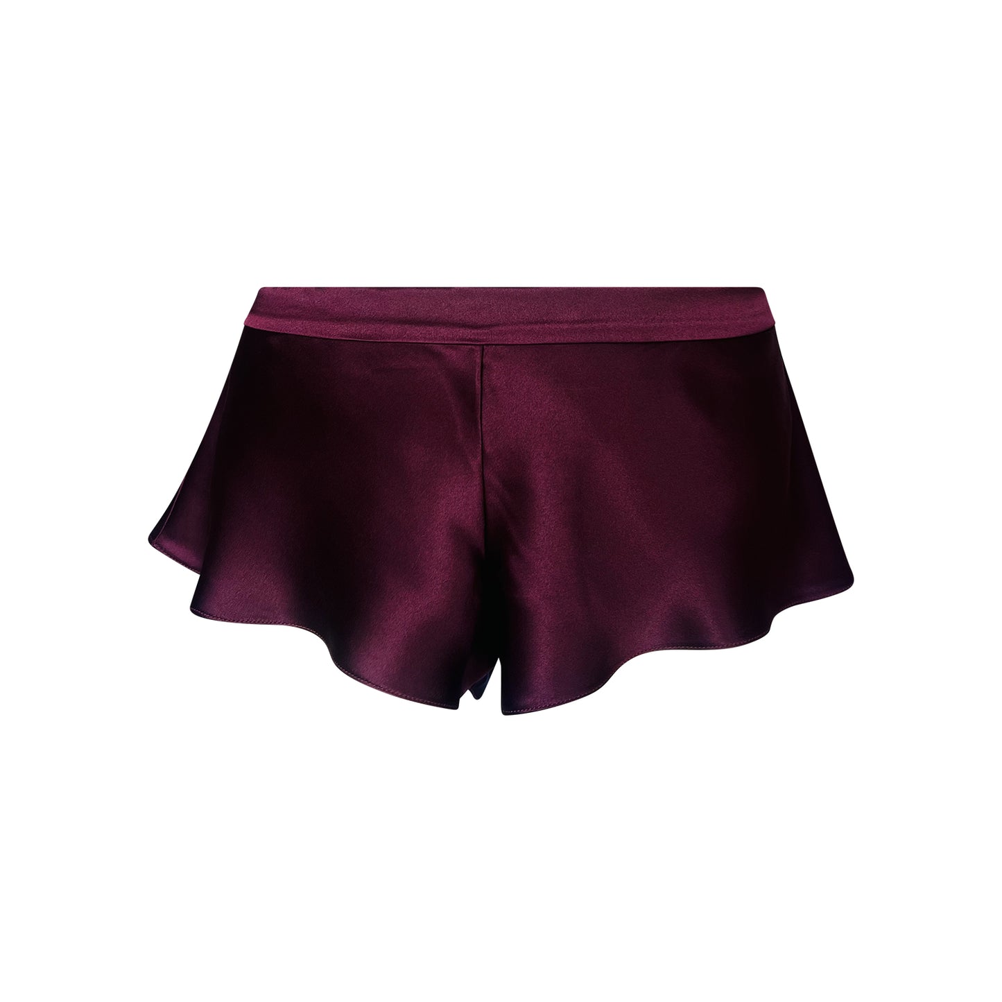 Plum french silk knickers. Made in Australia