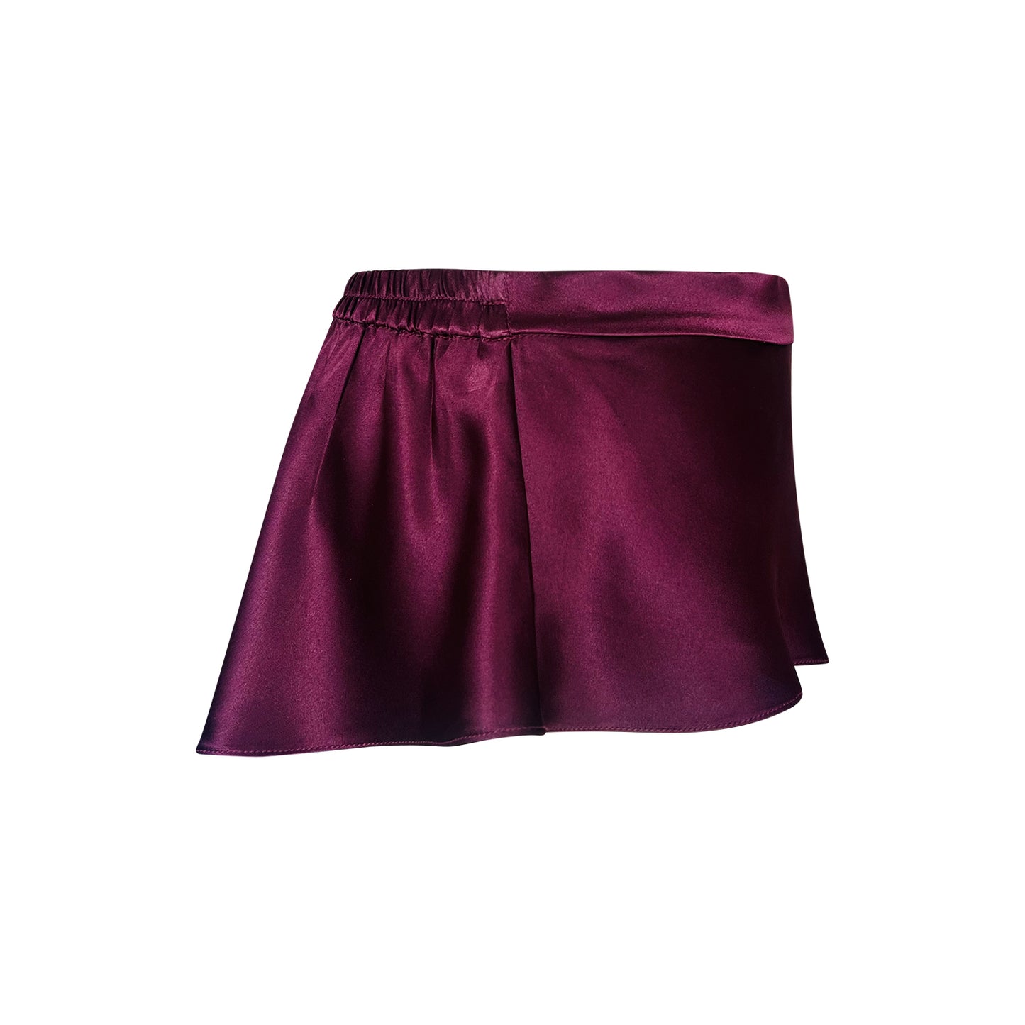 Plum Silk French knickers