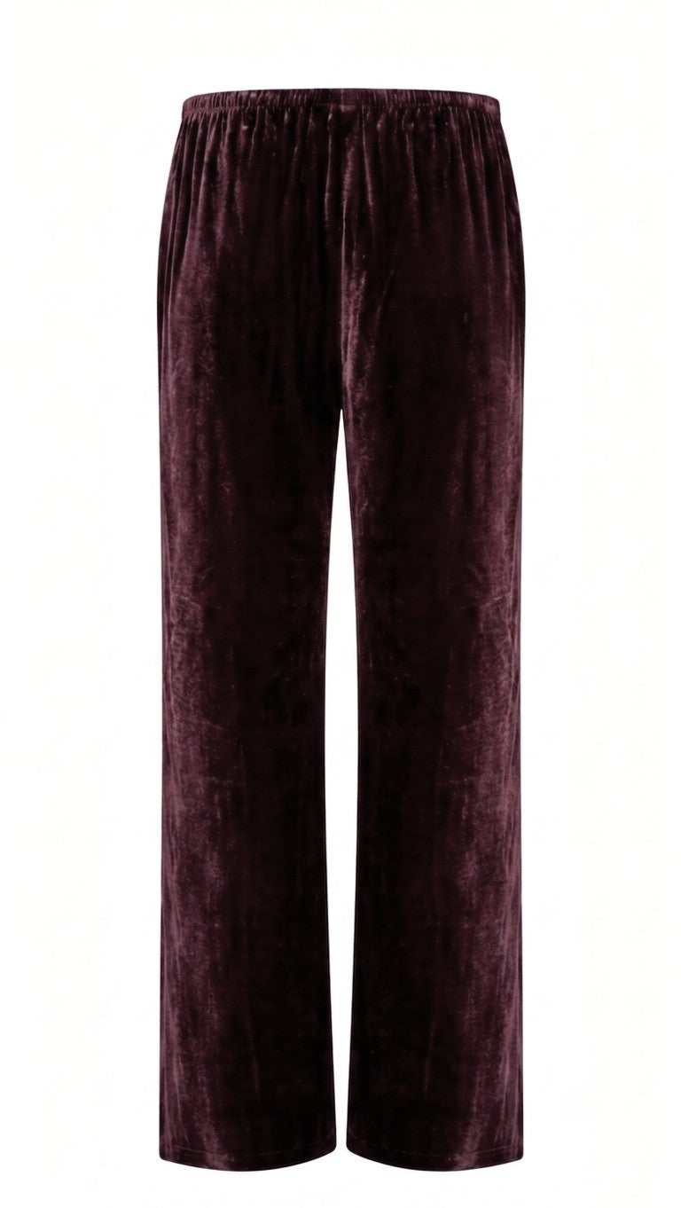 Silk Velvet Pants