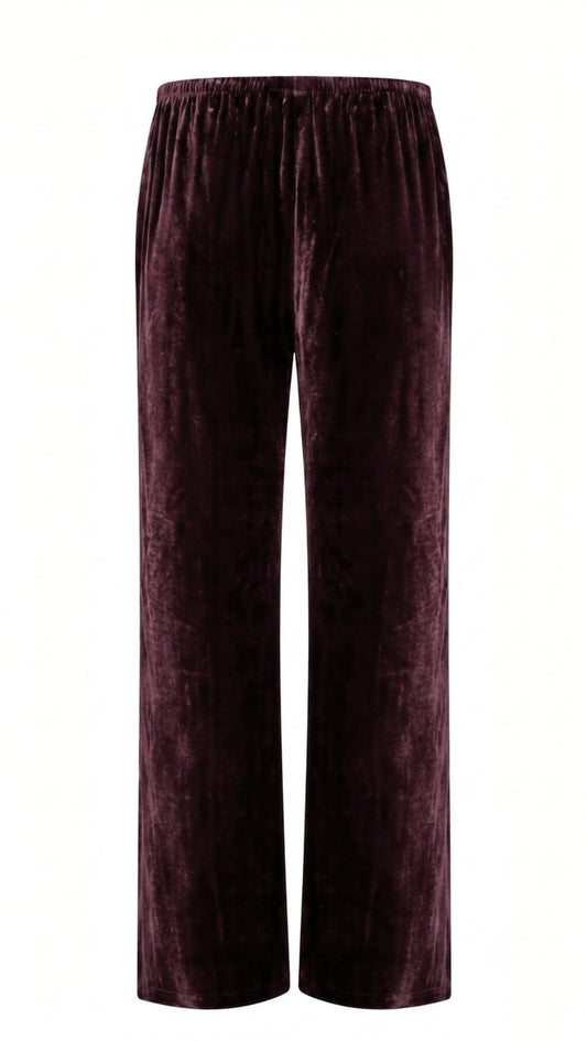 Silk Velvet Pants