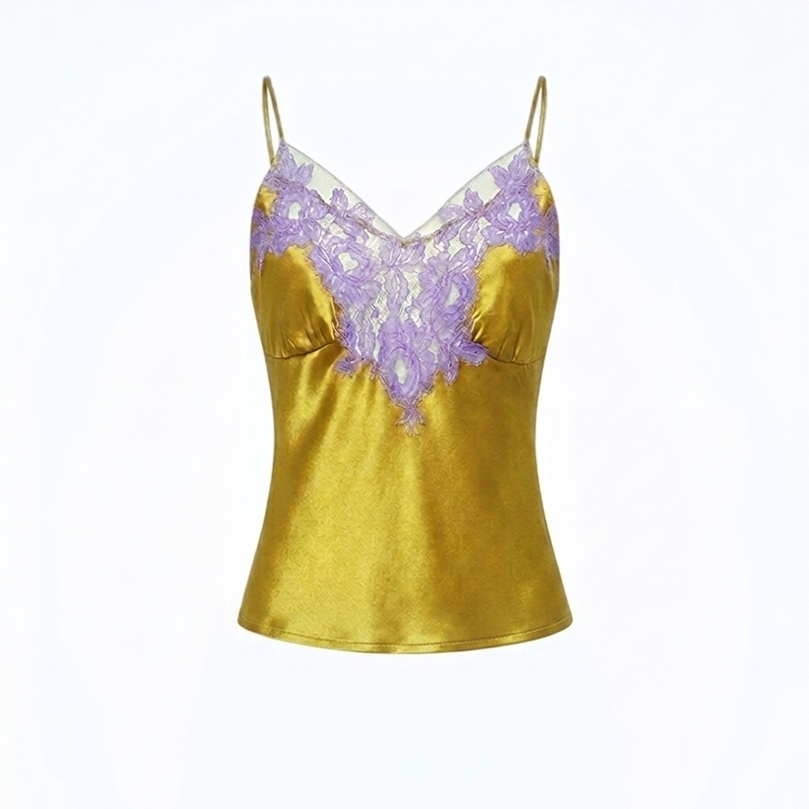 Bias Cut Silk Camisole