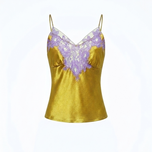 Bias Cut Silk Camisole