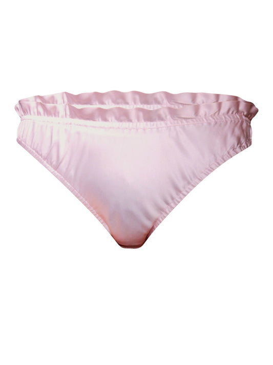 Silk knickers with ruffles